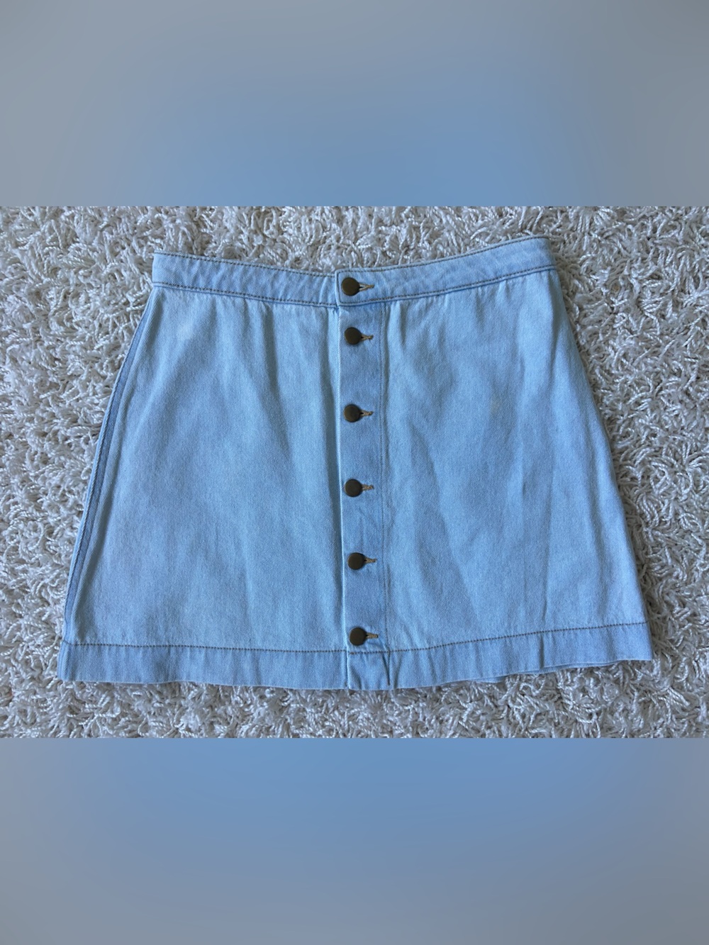 American Apparel Jeans Mini Skirt